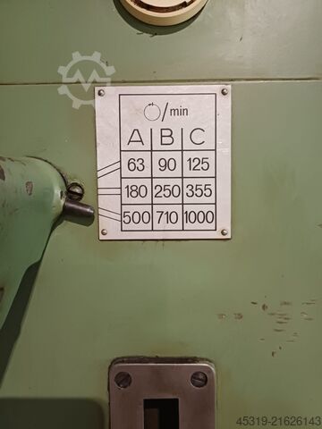Pillar drill WMW Saalfeld BK 25