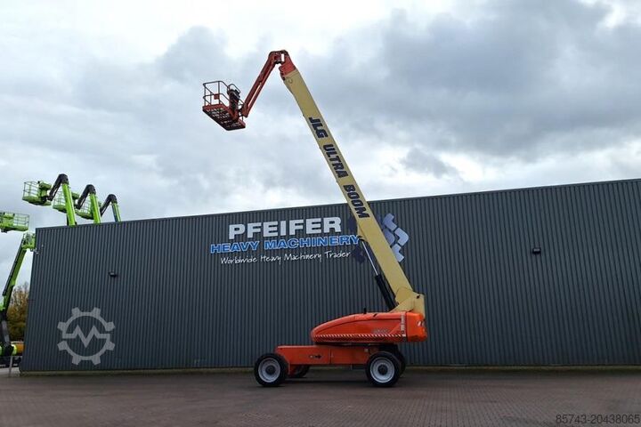 Gelenkteleskoparbeitsbühne JLG 1350SJP Diesel, 4x4x4 Drive 43.3m Working Height,
