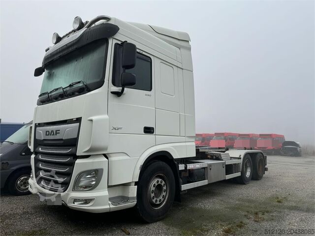 Hakenarmsystem DAF XF530 6x2 Hook truck w/ VDL Hook WATCH VIDEO