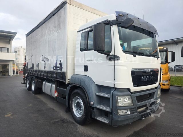 Truck mounted crane MAN TGS / NUR149km / 31m Palfinger Kran PK 34002+Jib