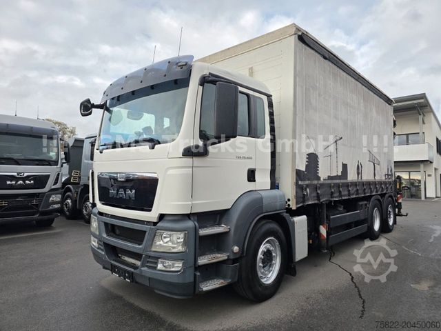 Truck mounted crane MAN TGS / NUR149km / 31m Palfinger Kran PK 34002+Jib