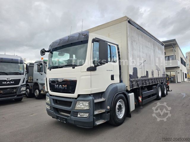 Truck mounted crane MAN TGS / NUR149km / 31m Palfinger Kran PK 34002+Jib