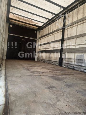 Flatbed truck with tarp MAN TGS / NUR149km / 31m Palfinger Kran PK 34002+Jib
