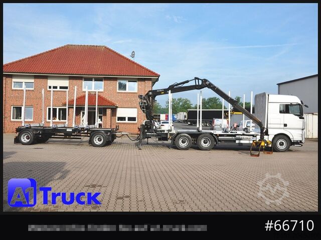 Truck mounted crane MAN TGX 26.480, Holz Kesla 2109, 6x4,