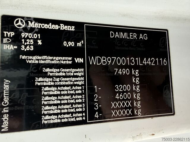 Pritschenwagen Mercedes-Benz Atego 813