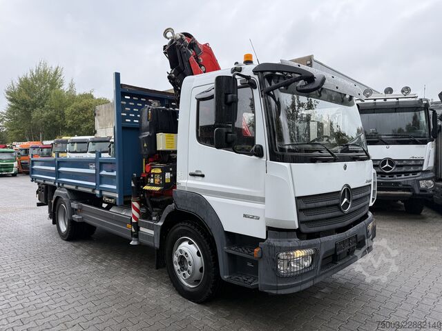 LKW mit Pritsche (offen) Mercedes-Benz Atego 1623 4X2 Kran Fassi F135