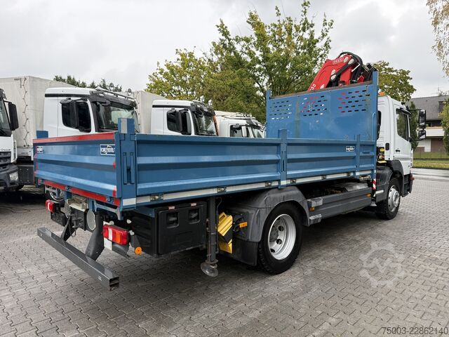 LKW mit Pritsche (offen) Mercedes-Benz Atego 1623 4X2 Kran Fassi F135