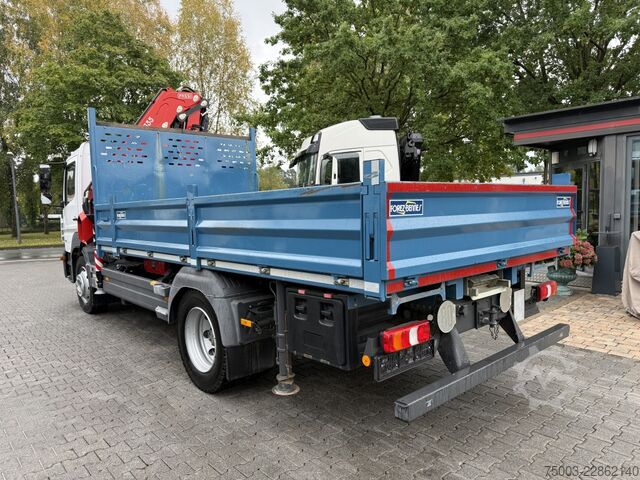 LKW mit Pritsche (offen) Mercedes-Benz Atego 1623 4X2 Kran Fassi F135