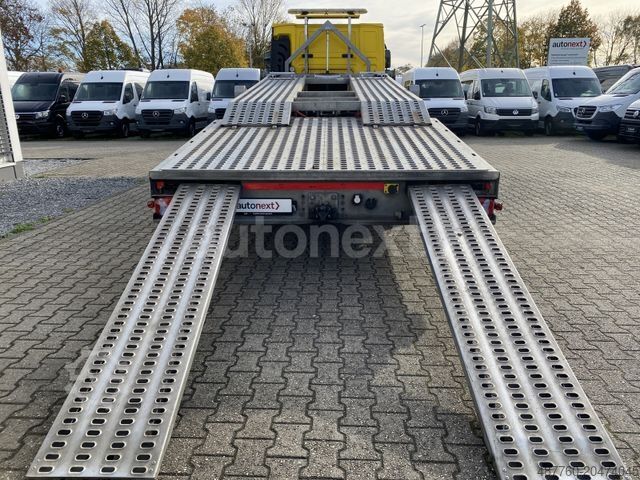 Car carrier truck MAN TGM 18.320 Autotransport/Doppelstockaufbau+ Bett