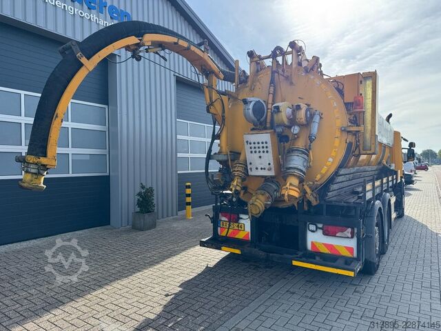 Saugfahrzeug Scania P360 6x2 Saug- / Druck, Vacuum, 15.000 Ltr + 1...