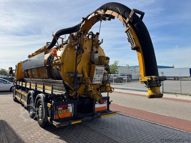 Saugfahrzeug Scania P360 6x2 Saug- / Druck, Vacuum, 15.000 Ltr + 1...