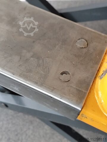 Scherenhubwagen Manuel, mit Ex-Schutz Jungheinrich AMX 10 - Ex II GD