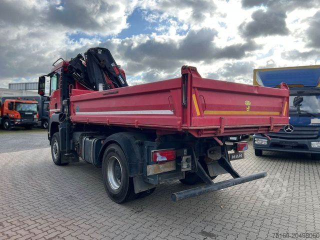Tipper truck MAN TG-S 18.360 4x4 BL 2-Achs Allradkipper Kran Funk