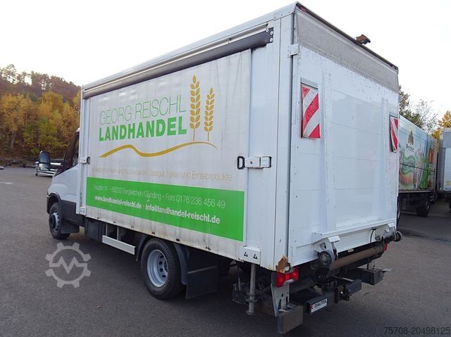 Transporter mit Koffer IVECO 72 C 17 Daily*4,2m Schiebeplane li Koffer re*LBW