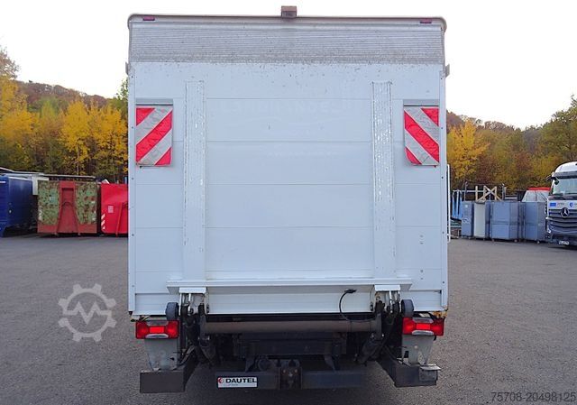 Transporter mit Koffer IVECO 72 C 17 Daily*4,2m Schiebeplane li Koffer re*LBW