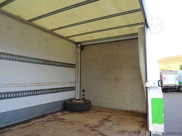 Transporter mit Pritsche & Plane IVECO 72 C 17 Daily*4,2m Schiebeplane li Koffer re*LBW