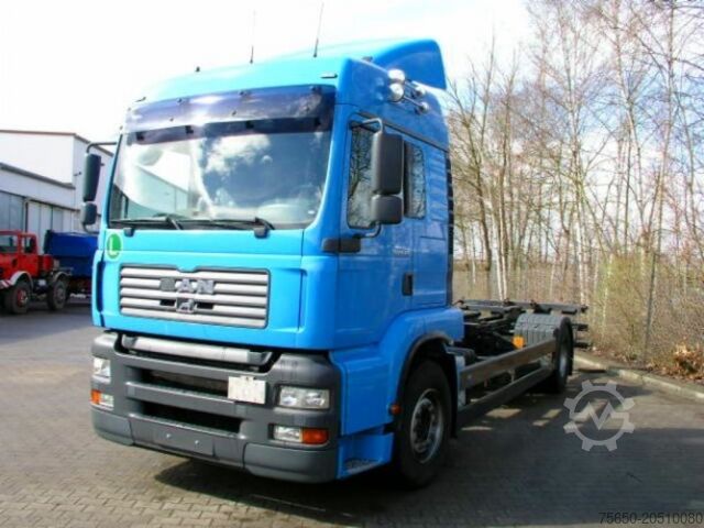 Swap body truck MAN TGA 02 18.410 TGA2 Achs BDF- LKW