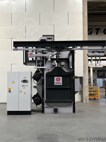 Overhead rail shot blasting machine SINTO AGTOS GMBH HT 11-13-3.6-02-11,0
