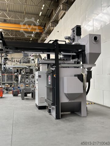 Overhead rail shot blasting machine SINTO AGTOS GMBH HT 11-13-3.6-02-11,0