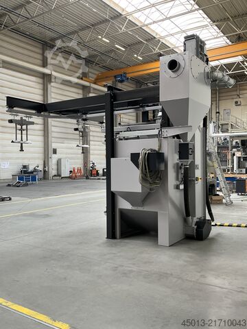 Overhead rail shot blasting machine SINTO AGTOS GMBH HT 11-13-3.6-02-11,0