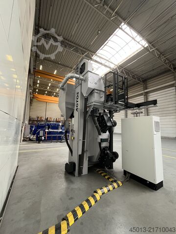 Overhead rail shot blasting machine SINTO AGTOS GMBH HT 11-13-3.6-02-11,0