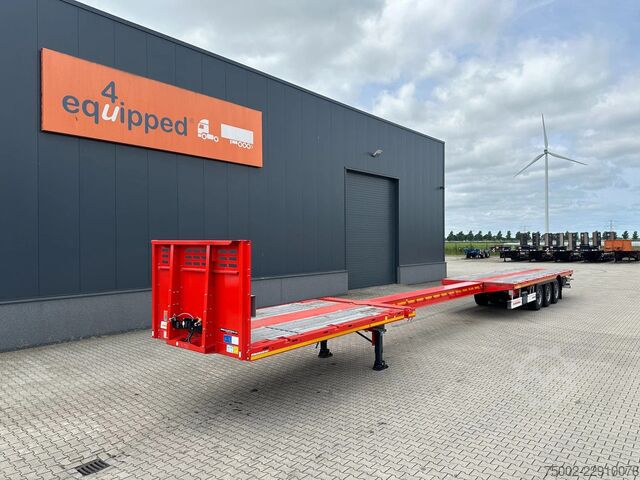 Platform trailer Kässbohrer LOWBED new and unused Heavy-Duty flatbed / 690c...