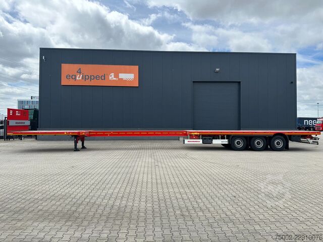 Platform trailer Kässbohrer LOWBED new and unused Heavy-Duty flatbed / 690c...