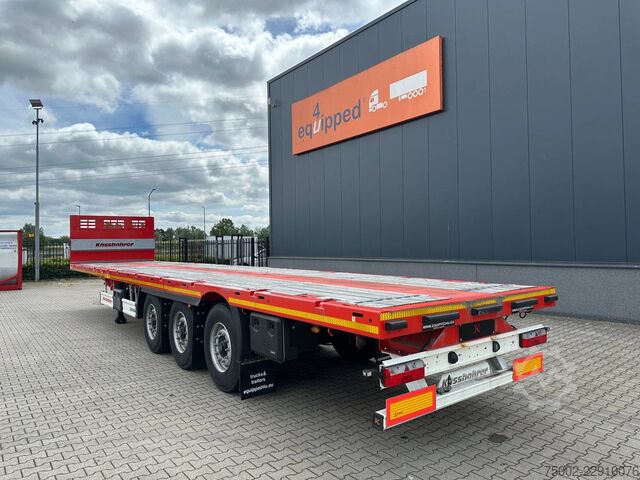 Platform trailer Kässbohrer LOWBED new and unused Heavy-Duty flatbed / 690c...