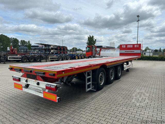 Platform trailer Kässbohrer LOWBED new and unused Heavy-Duty flatbed / 690c...