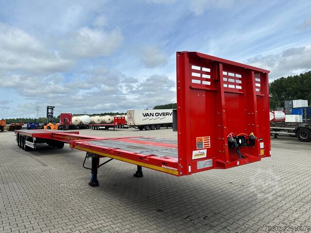 Platform trailer Kässbohrer LOWBED new and unused Heavy-Duty flatbed / 690c...