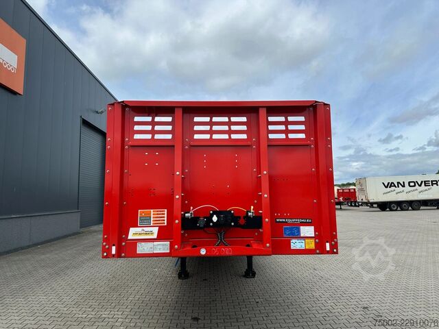 Platform trailer Kässbohrer LOWBED new and unused Heavy-Duty flatbed / 690c...