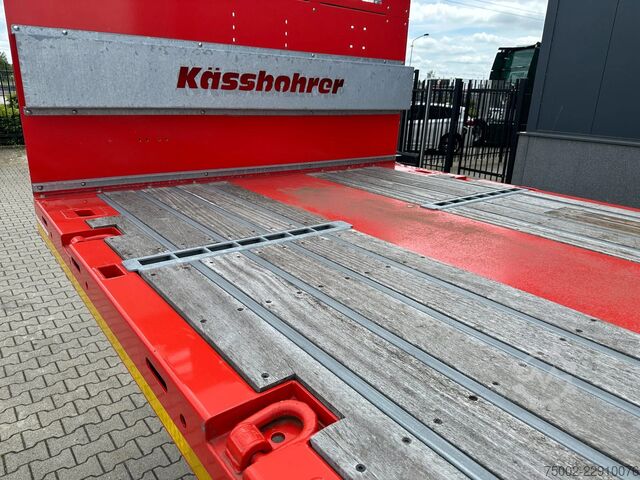 Platform trailer Kässbohrer LOWBED new and unused Heavy-Duty flatbed / 690c...
