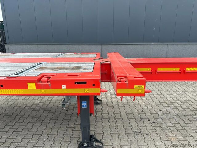 Platform trailer Kässbohrer LOWBED new and unused Heavy-Duty flatbed / 690c...