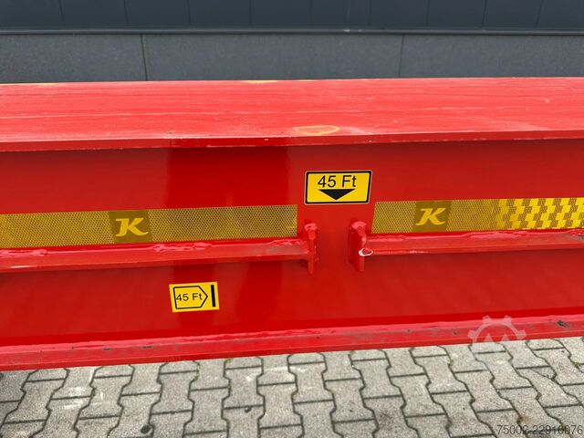 Platform trailer Kässbohrer LOWBED new and unused Heavy-Duty flatbed / 690c...