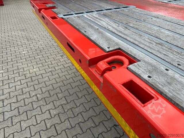 Platform trailer Kässbohrer LOWBED new and unused Heavy-Duty flatbed / 690c...