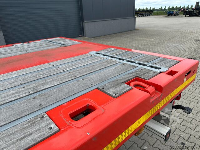 Platform trailer Kässbohrer LOWBED new and unused Heavy-Duty flatbed / 690c...