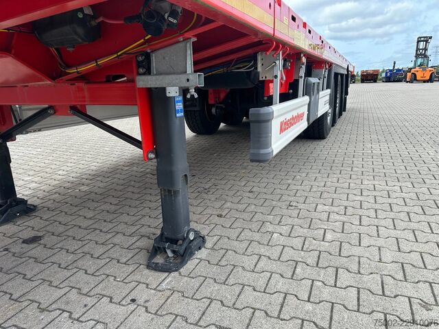 Platform trailer Kässbohrer LOWBED new and unused Heavy-Duty flatbed / 690c...