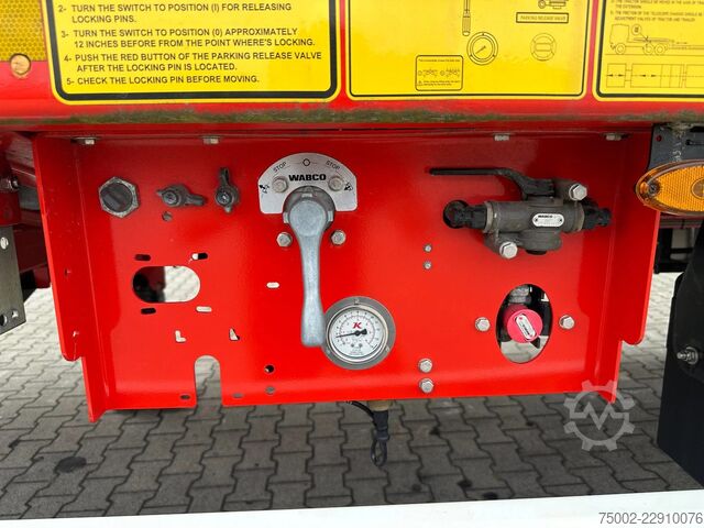 Platform trailer Kässbohrer LOWBED new and unused Heavy-Duty flatbed / 690c...
