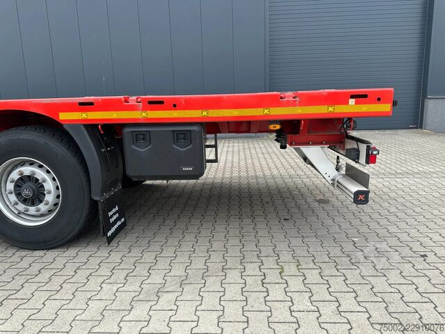 Platform trailer Kässbohrer LOWBED new and unused Heavy-Duty flatbed / 690c...