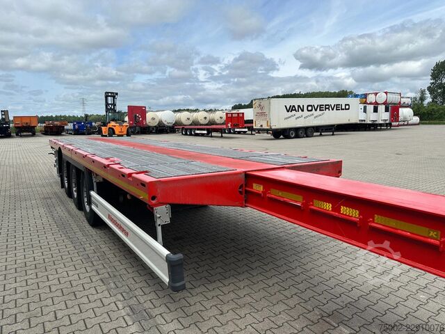 Platform trailer Kässbohrer LOWBED new and unused Heavy-Duty flatbed / 690c...