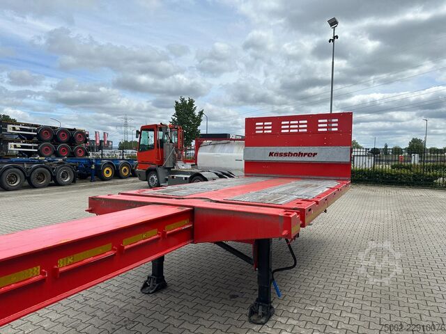 Platform trailer Kässbohrer LOWBED new and unused Heavy-Duty flatbed / 690c...