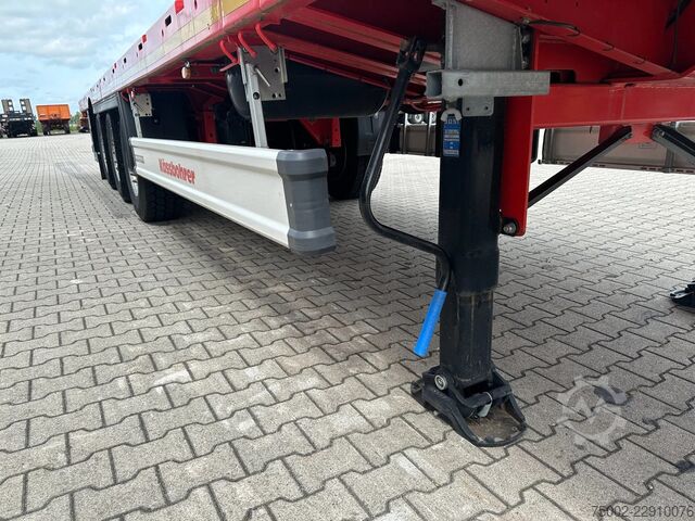 Platform trailer Kässbohrer LOWBED new and unused Heavy-Duty flatbed / 690c...