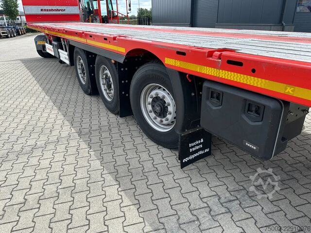 Platform trailer Kässbohrer LOWBED new and unused Heavy-Duty flatbed / 690c...