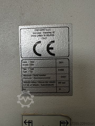 Band saw Centauro R 1000
