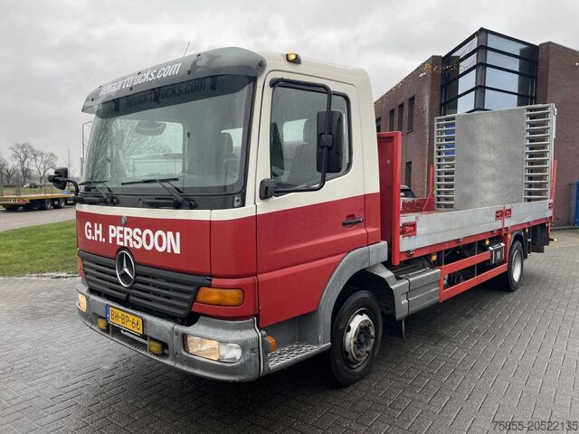 Car transporter Mercedes-Benz ATEGO 815 Platform / Euro 2 / Loading Ramp / NL...