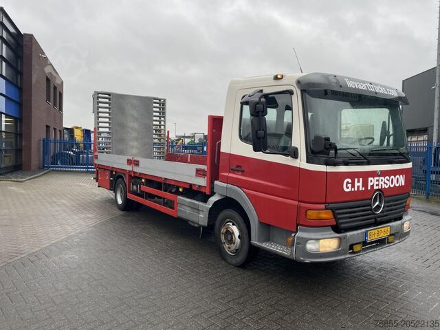 Car transporter Mercedes-Benz ATEGO 815 Platform / Euro 2 / Loading Ramp / NL...