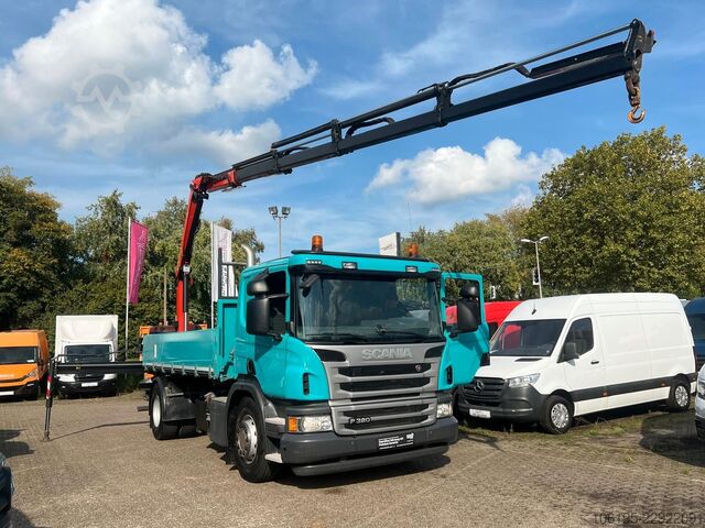 Autokran SCANIA P320 Kipper Funk-Kran PK11002*36Tkm*Euro6*AHK*