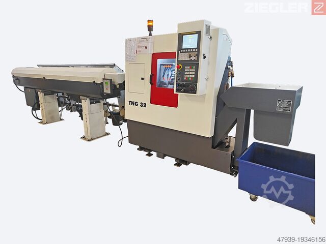 Drehzentrum + Stangenlader Ergomat TNG 32 + LNS Sprint 552