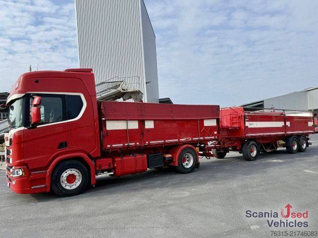 Tipper truck Scania R540 NB - KEMPF 2-Seitenkipper Getreide / Baustoff