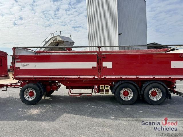 Tipper truck Scania R540 NB - KEMPF 2-Seitenkipper Getreide / Baustoff